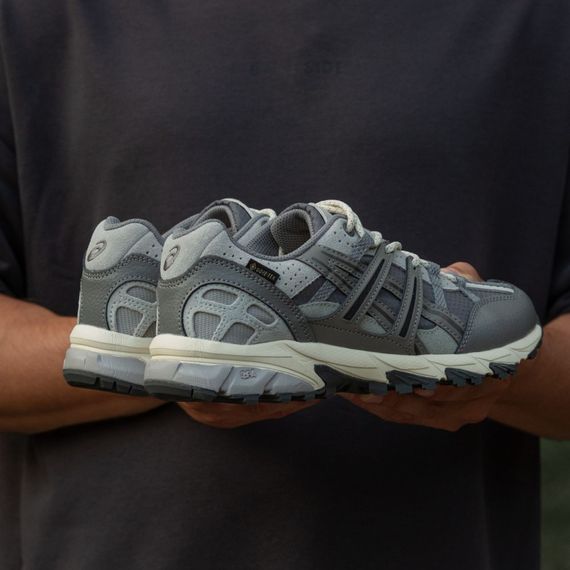 Кросівки демісезонні  Asics Gore-Tex колір сірий | Зображення 4