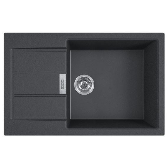 Кухонні мийки Franke Sirius 2.0 S2D 611-78 XL/143.0621.335/ Тектонайт/780x500х200/Чорний (143.0621.335)