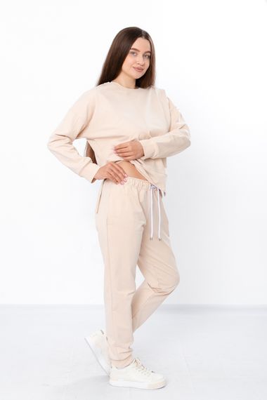 Костюм жіночий Носи своє 48 Бежевий (p-7900-156885) | Зображення 1