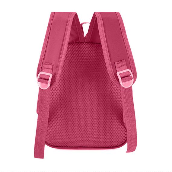 Детский рюкзак с твердым корпусом Lesko DK-12 Bear Pink для прогулок садика | Зображення 2