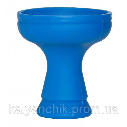 Чаша для Кальяну Силіконова Hate  Simple Синя | Зображення 1