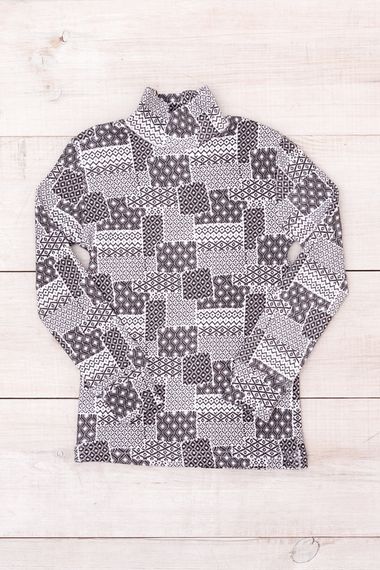 Водолазка для дівчинки Носи своє 122 Сірий (p-12260-137240)