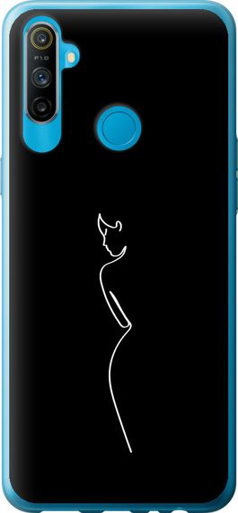 Чехол на Realme C3 Силуэт1 "4590u-1889-17620"