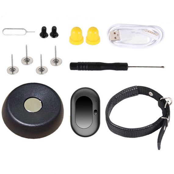 Трекер GPS для тварин V41 Pet Tracker SIM (4GLTE+3GWCDMA+2GGSM) 1300mAh Black Технічка, white | Зображення 2