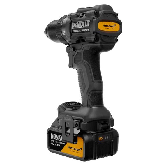 Дрель-шуруповёрт McLaren F1 TEAM SPECIAL EDITION DeWALT DCD81MP2T | Зображення 5