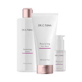 Набор шампунь маска масло "Восстановление" Farmasi Reviving