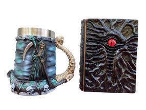 Подарунковий набір Кухоль 3D Підземний 579 і Блокнот 3D «Книга, що дивиться у відповідь»