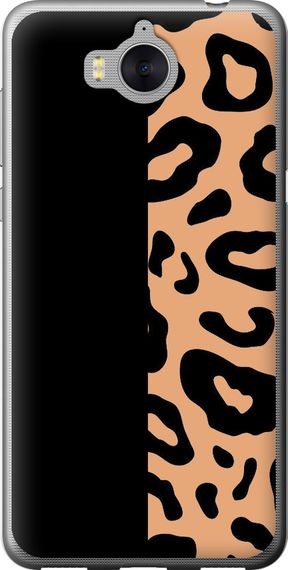 Чехол на Huawei Y5 2017 Пятна леопарда "4269u-992-17620"