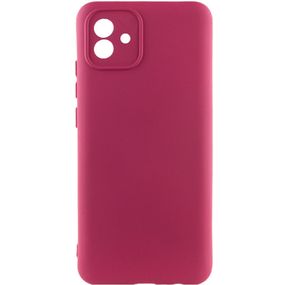 Чохол Silicone Cover Lakshmi Full Camera (A) для Samsung Galaxy A04, Бордовый