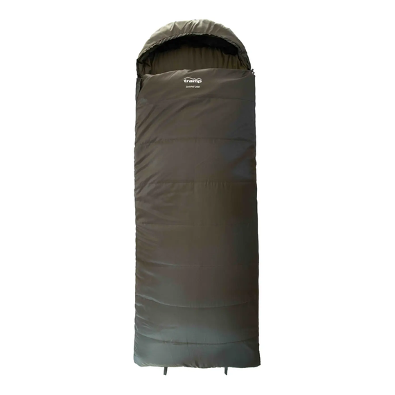 Спальний мішок Tramp Shypit 400 ковдра з капюш лівий olive 220/80 UTRS-060R-L