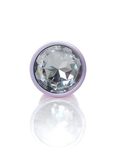 Анальна пробка - Jewellery Pearl Pink Plug Clear S | Зображення 3