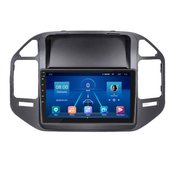 Штатна магнітола Lesko для Mitsubishi Pajero III 1999-2002