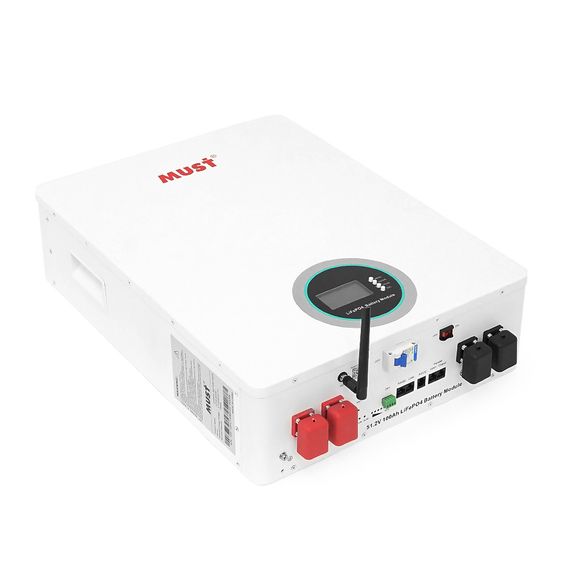 Акумуляторна батарея Must LiFePO4 LP16-48100 51.2V 100Ah, 5, 12kWh, BMS100A@16S