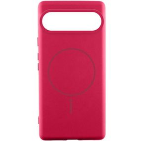 Чохол Silicone Cover Lakshmi (AA) with Magnetic Fit для Google Pixel 10 Pro XL Червоний / Rose Red