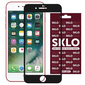 Защитное стекло SKLO 3D для Apple iPhone 7 / 8 / SE (2020) (4.7") Черный
