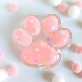 Игрушка-антистресс Сквиши Лапка Котика