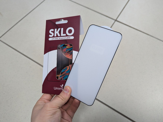 Захисне скло 5D Full Glue для Oneplus Ace 5 Ultra | SKLO | Чорне, повне покриття, 9H