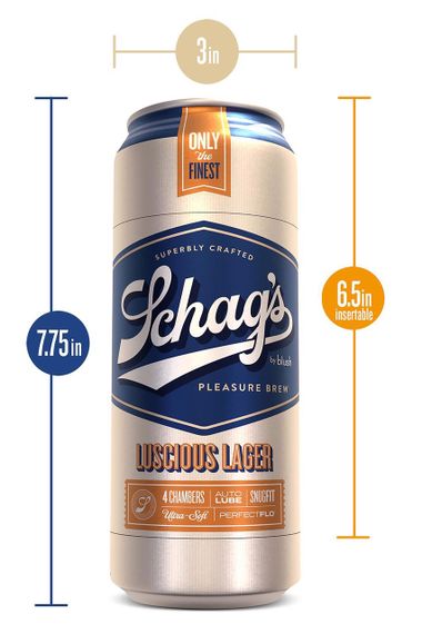Мастурбатор SCHAG’S LUSCIOUS LAGER FROSTED sexstyle | Зображення 2