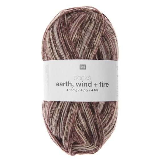 Rico Design Socks Earth + Wind + Fire, 05 - Terra | Зображення 1