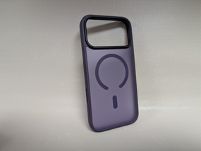 Чохол для iPhone 17 Pro Max / Айфон 17 Про Макс, Soft Touch, протиударний, MagSafe, фіолетовий