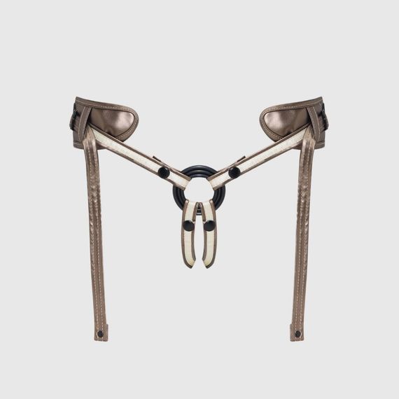 Трусики для страпону Strap-On-Me Leatherette Harness DESIROUS - NEW DESIGN | Зображення 1