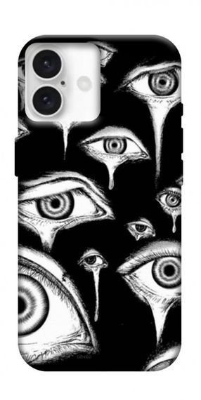 Чохол з картинкою Поле очей для Apple iPhone 16 (6.1")