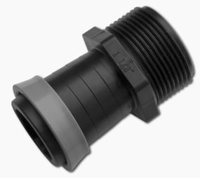 Адаптер Bradas для стрічки зрошувальної GOLD SPRAY 40мм із зовнішньою різьбою 1 1/4" 25 шт