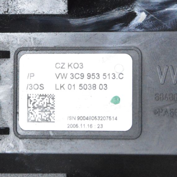 Підрульовий перемикач в зборі Volkswagen Passat B6 2005-2010 Фольксваген Пассат б6 3C9953513C 3C9953507C | Зображення 5