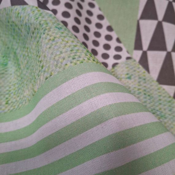 Наволочка декоративна SoundSleep Abstract Магія відчуттів бязь 45х45 см зелений (2800004906739) | Зображення 3