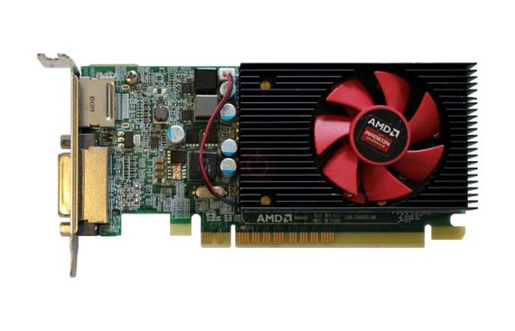 Дискретная видеокарта AMD Radeon R5 340X, 2 GB DDR3, 64-bit / 1x DVI, 1x DisplayPort / Для корпусов форм-фактора Tower б/у | Зображення 1