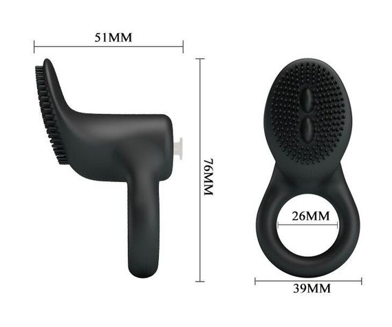 Кольцо эрекционное серии Pretty Love - COBRA, BI-210147-1 sexstyle | Зображення 5