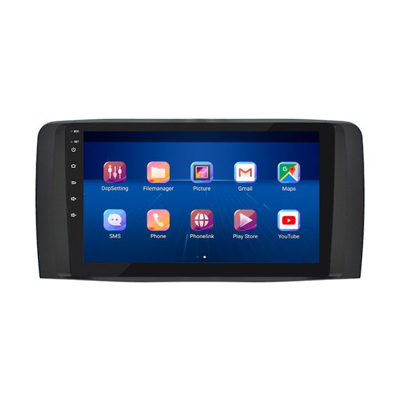 Штатная магнитола 9" Lesko для Mercedes-Benz R-Класс I Рестайлинг 2007-2010 6/128Gb 4G Wi-Fi GPS Top | Зображення 1