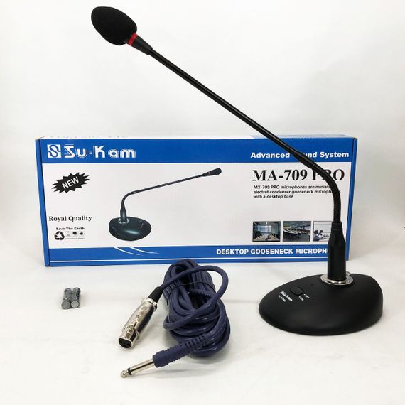 Микрофон настольный UKC DM MA-709 для конференций | Зображення 4