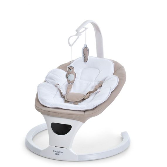 Укачивающий центр-шезлонг SOUL ME 1175 Beige