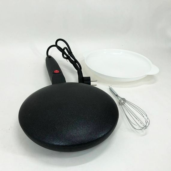 Блинница электрическая CREPE MAKER. Цвет: черный MX-37 | Зображення 1