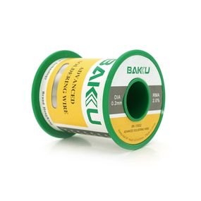 Припій BAKU дротяний Solder wire BK10002 100G DIA 0, 2mm (100g)