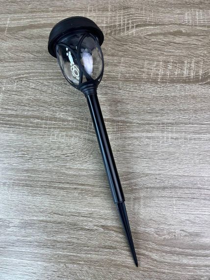 Садові світильники на сонячній батареї Solar Lawn Lamp SB-26 6 шт LED ліхтарі для доріжок та газону Чорний | Зображення 4