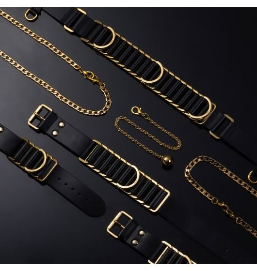 Пояс із золотими ланцюжками Upko Indulge In The Restraints Collection | Зображення 7