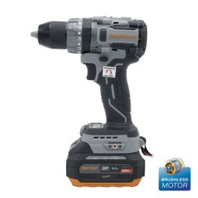 Шуруповерт акумуляторний Procraft industrial CD20A (з 1 акб та зп)