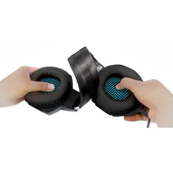 Навушники REAL-EL GDX-7500 black-blue | Зображення 6