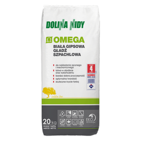 Шпаклівка гіпсова біла ATLAS DOLINA NIDY OMEGA 20 кг