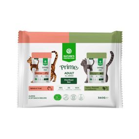 Набір вологого корму для стерилізованих котів Nature's Protection Prime Sterilised Cats Set, 4 шт х 85 гр