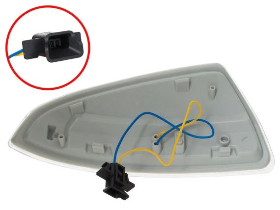 Mercedes Vito W639 (03-10) левый указатель поворота (с лампочкой) в зеркало, 2048200721 Мерседес Вито 639 | Зображення 1
