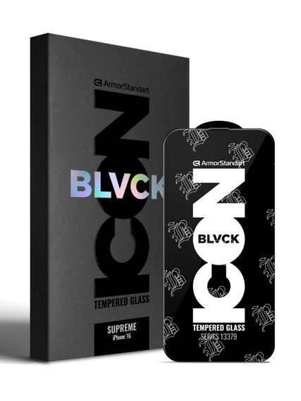 Захисне скло ArmorStandart Supreme Black Icon для Apple iPhone 14 Pro