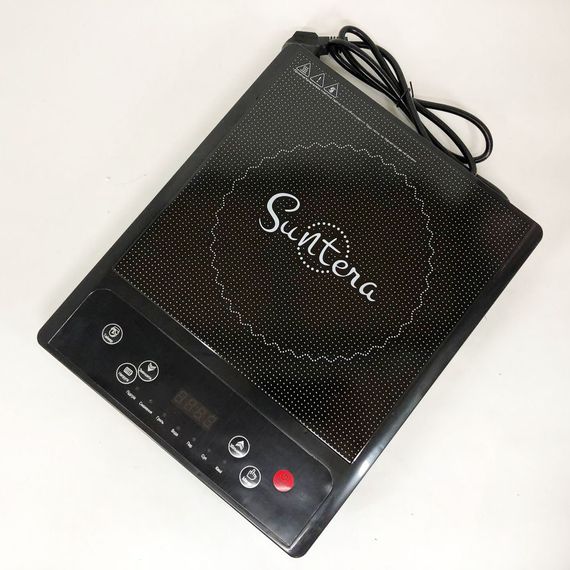 Індукційна плита міні Suntera, Індукційна плита для дачі та будинку на стіл електрична PJ-63