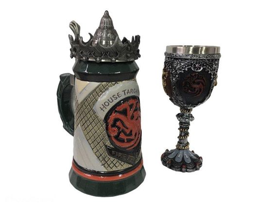 Подарунковий набір Гуртка Game Of Thrones House Targaryen Fire And Blood Гра Престолів і Кубок