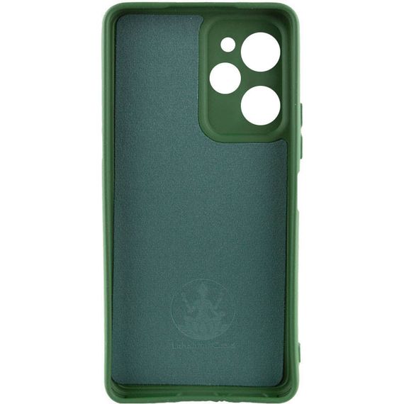 Чехол Silicone Cover Lakshmi Full Camera (A) для Xiaomi Poco X5 Pro 5G Full camera, Зеленый / Dark green | Зображення 1