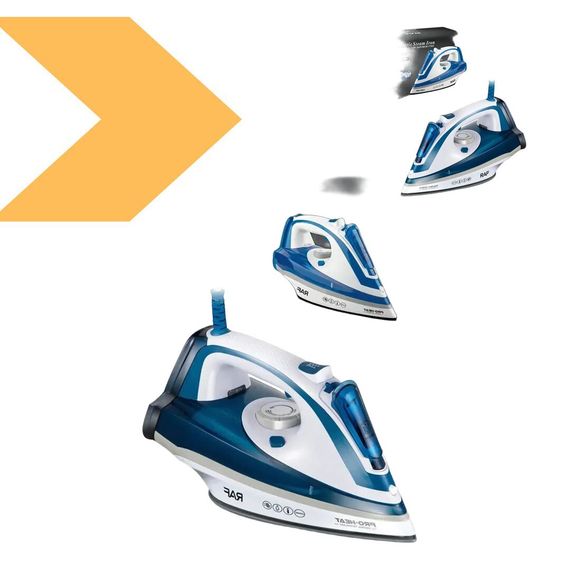 Парова праска з керамічною підошвою XPRO RAF 1133 (45728-RAF 1133_576) | Зображення 1