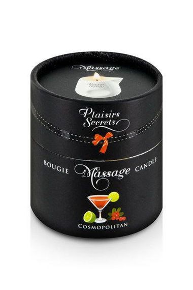 Массажная свеча Plaisirs Secrets Cosmopolitan (80 мл) подарочная упаковка, керамический сосуд sexstyle | Зображення 2