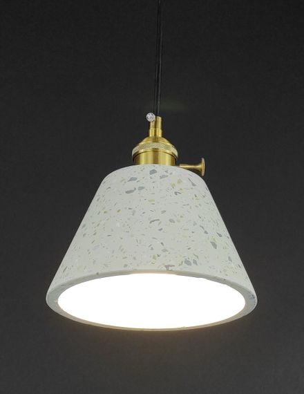 Люстра підвісна на 1 лампочку 27691 Латунь 25-180х16х16 см. | Зображення 4